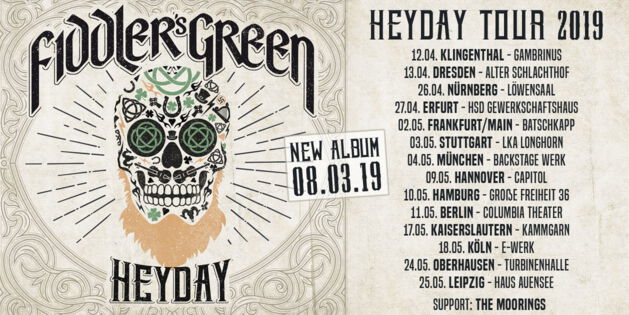 HEYDAY - new album and tour 2019!