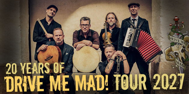 20 years. One lineup. DRIVE ME MAD! The 2027 Tour.