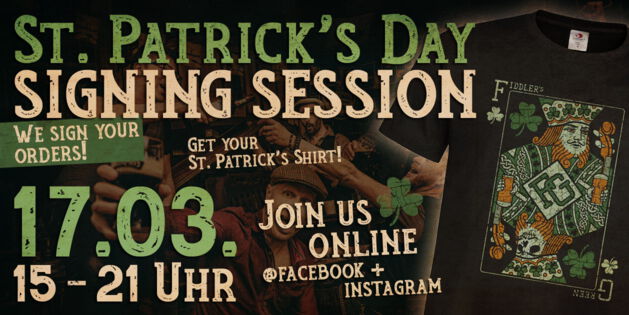 St. Patrick's SIGNING Day!