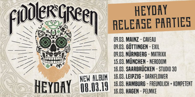 HEYDAY RECORD RELEASE PARTIES