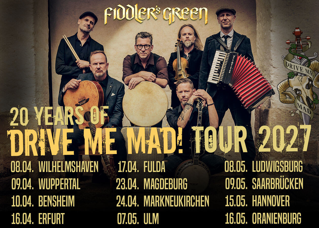 20 Years Of DRIVE ME MAD! Tour 2027