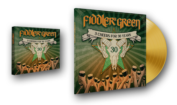3 CHEERS FOR 30 YEARS auf CD und goldenem Vinyl