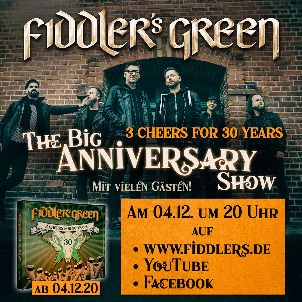THE BIG ANNIVERSARY SHOW - 3 CHEERS FOR 30 YEARS