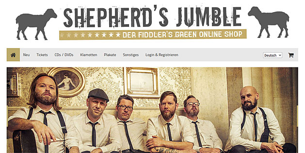 SHEPHERD'S JUMBLE - FIDDLER'S GREEN ONLINE SHOP